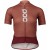 Велоджерсі жіноча POC W's Essential Road Logo jersey (Himalayan Salt/Garnet Red, M)